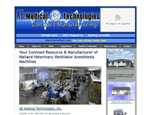 Tablet Screenshot of abmedtech.com